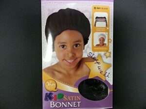kids satin bonnet | How To Take Care Of Natural Hair For Children Of Color