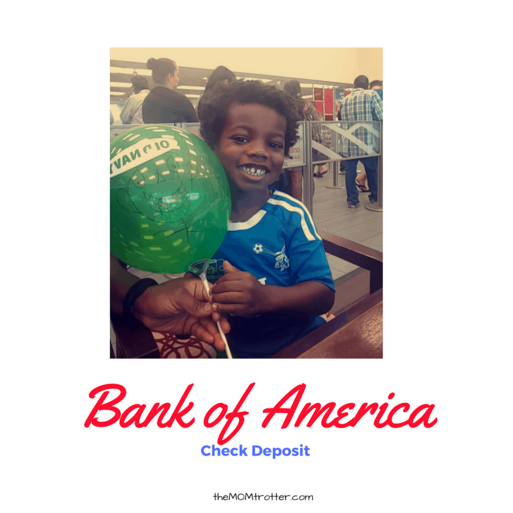 Bank of America Check Deposit