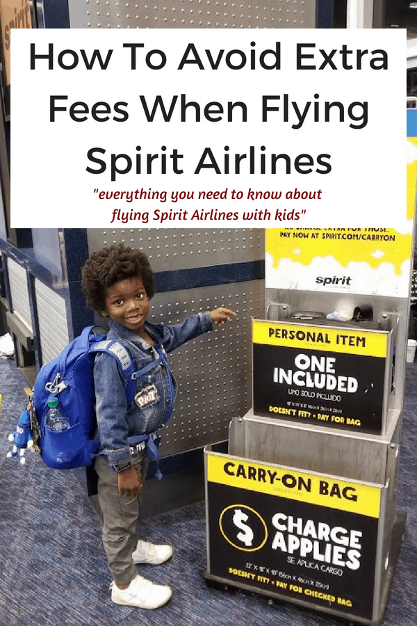 stroller on spirit airlines