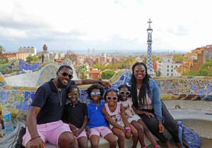 black family travel