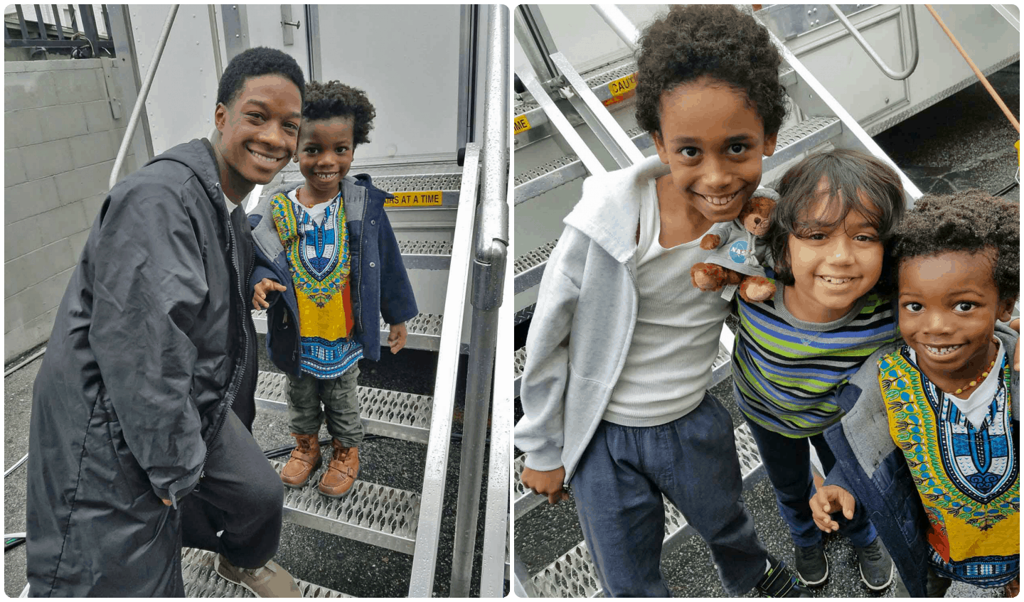 Black Family Travel Aidens First Role In A Film As A Child Actor Kings