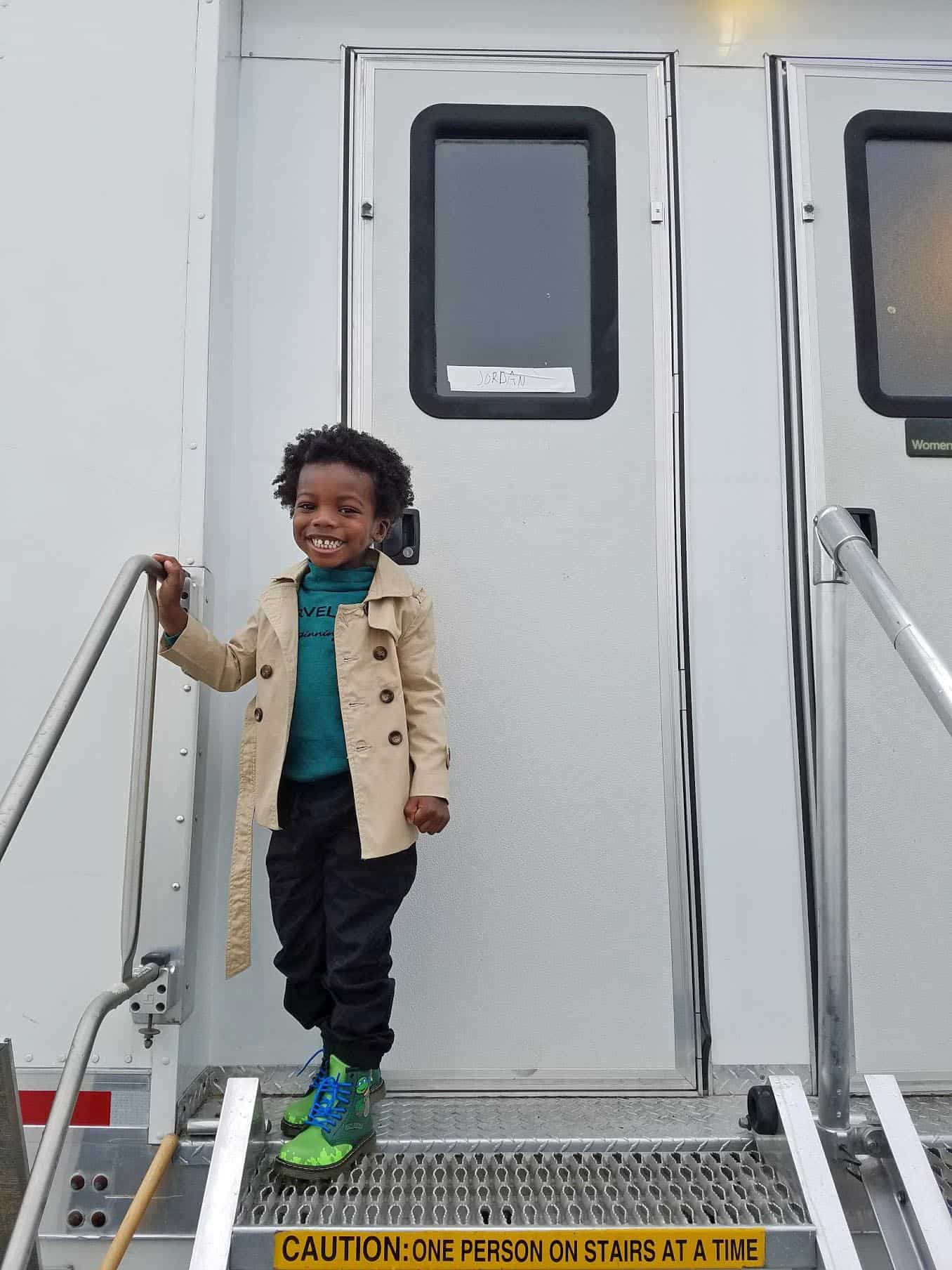 Black Family Travel Aidens First Role In A Film As A Child Actor Kings
