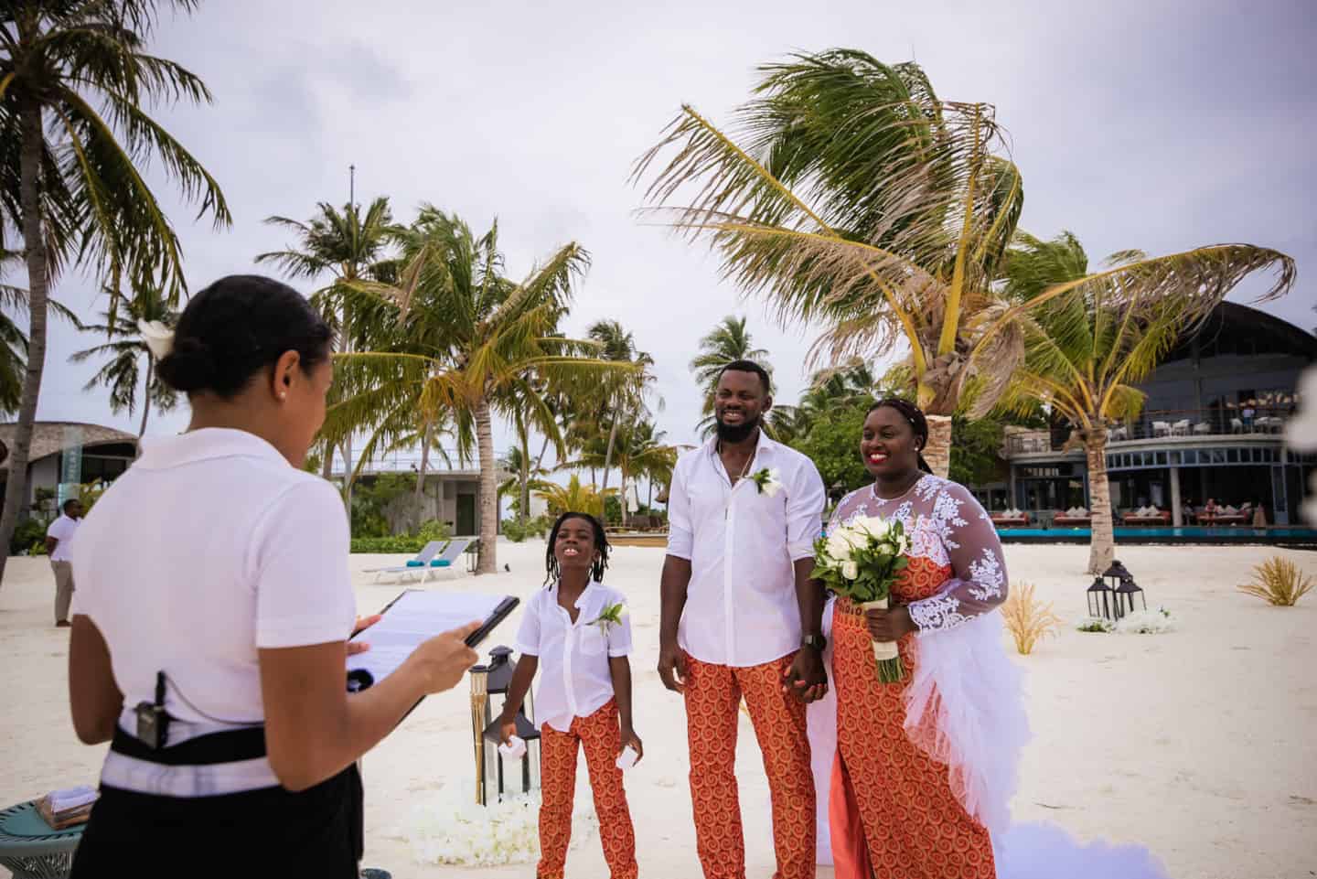 Renewal of vows experience in Maldives