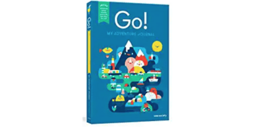 Go! (Blue): A Kids' Interactive Travel Diary and Journal (Wee Society)