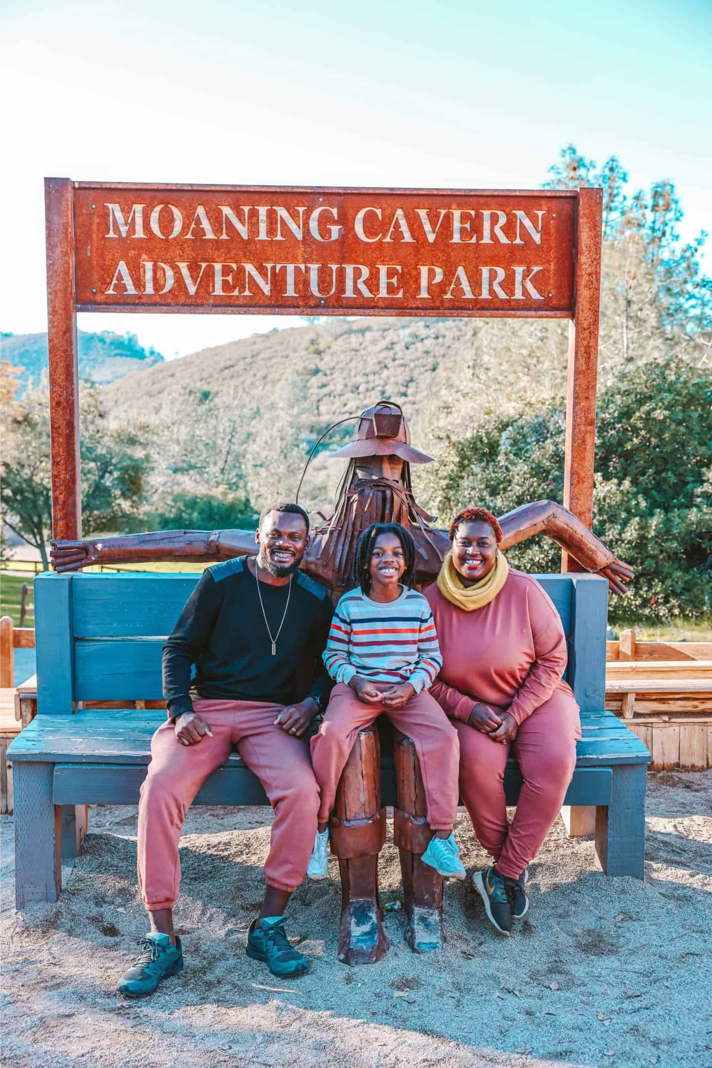 Northern California winter road trip | Moaning Cavern Adventure Park