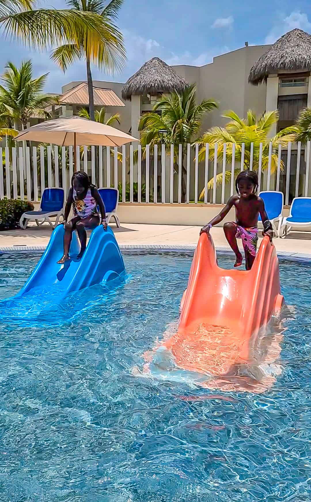 kids pool slides