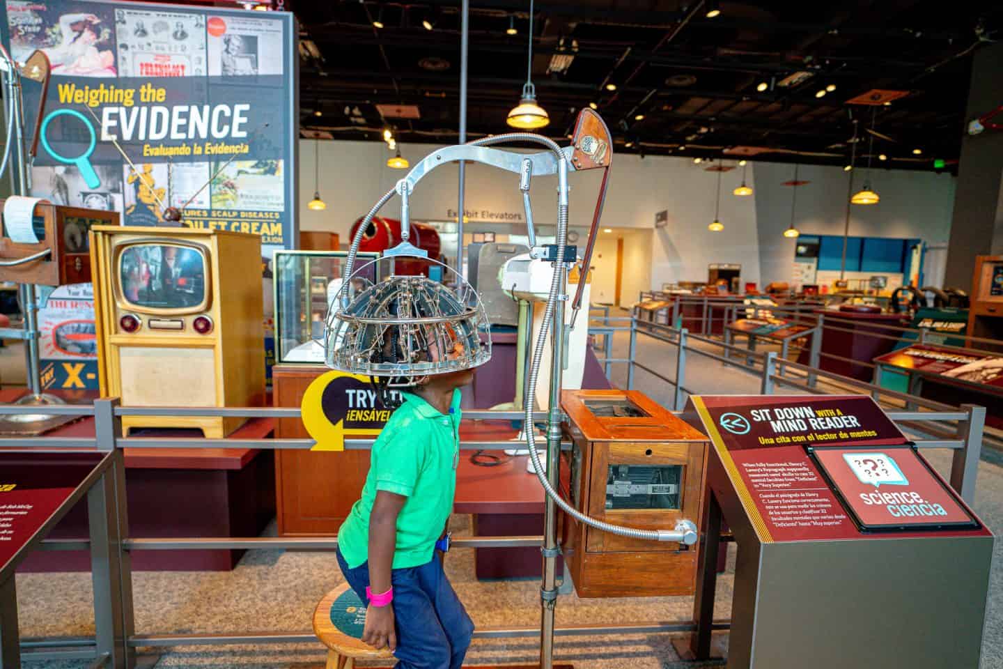 black kids travel to science museum