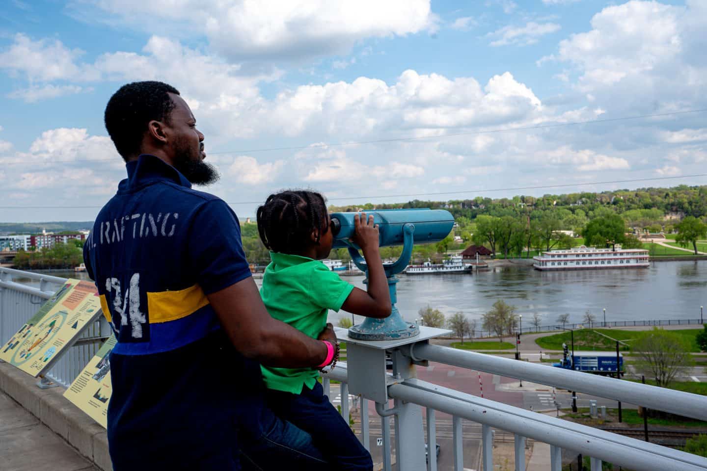 black kids do travel Mississippi river minneapolis