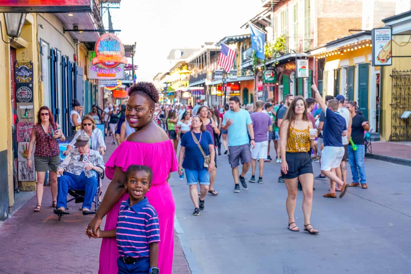 Bourbon Street | Fun Things To In New Orleans With Kids