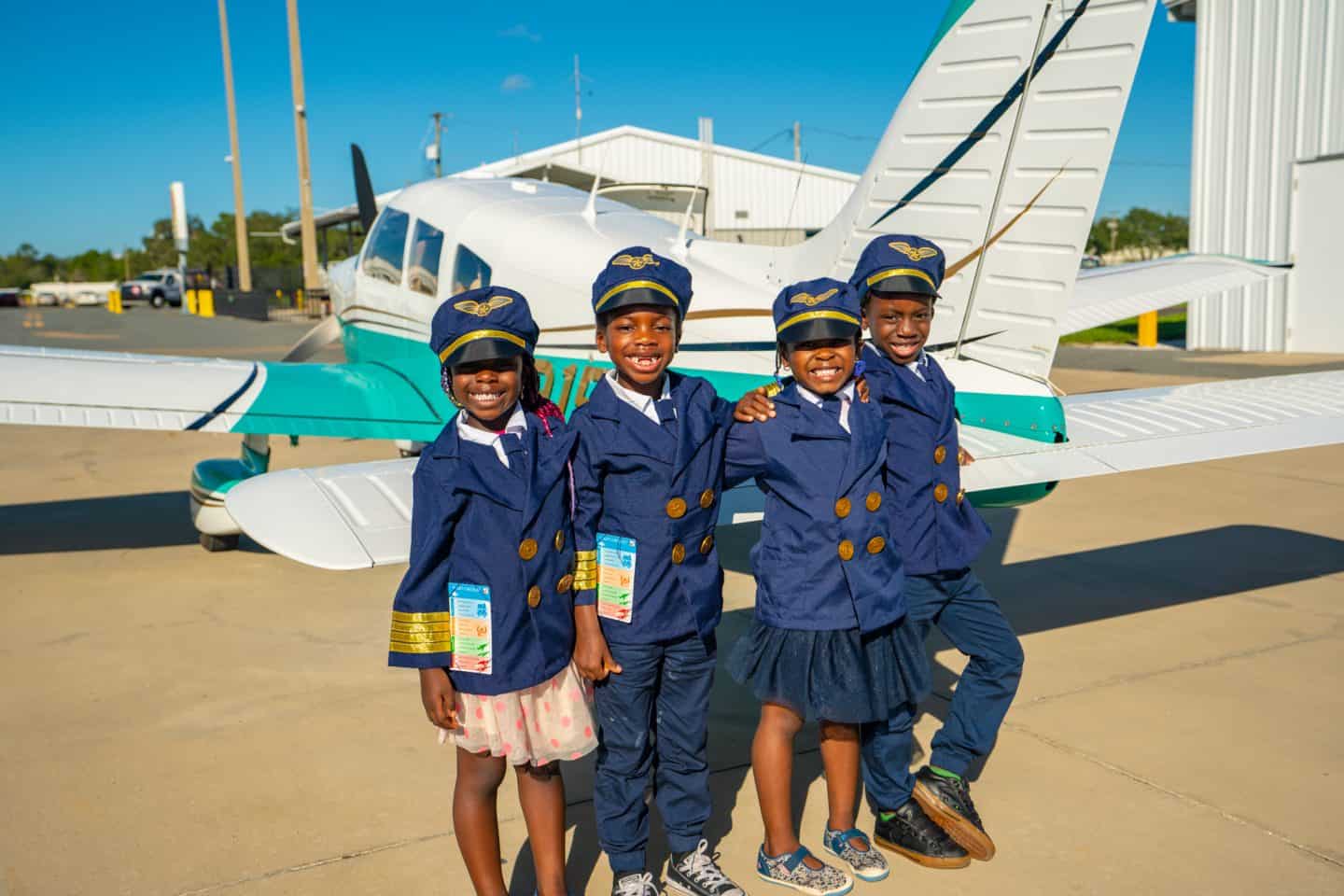 Black Kids Travel - Black Family Travel - Black Travel - Black Pilot - Kid Pilot