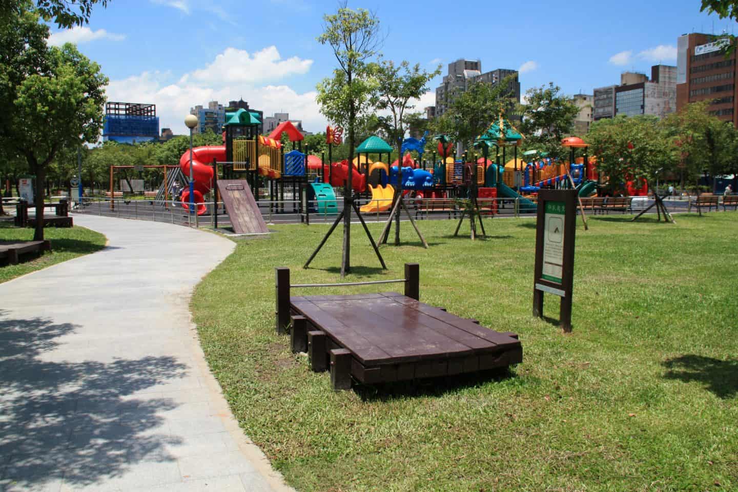 Playground at Daan Park for kids