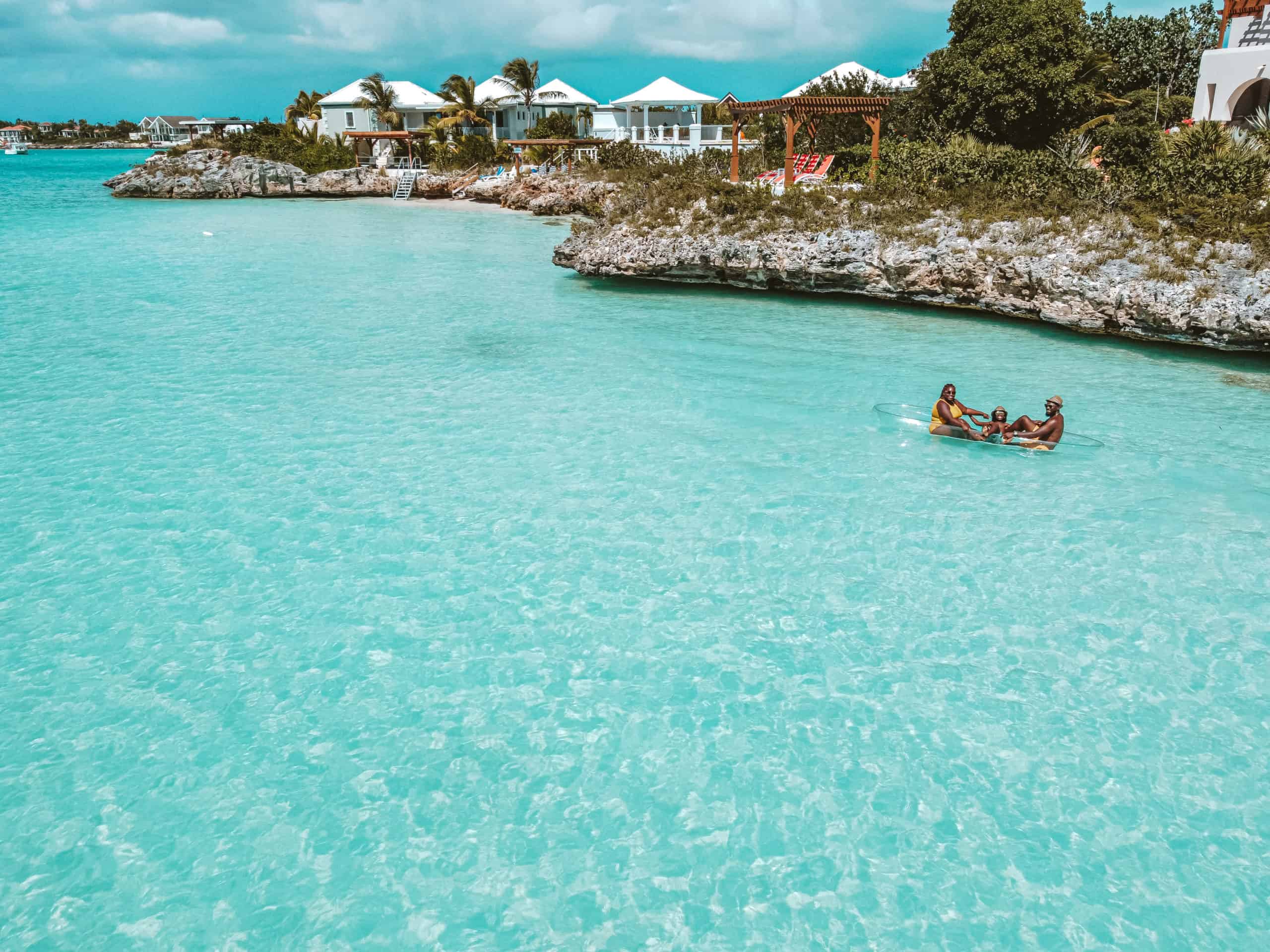 Tips for Visiting Turks and Caicos - clear kayak