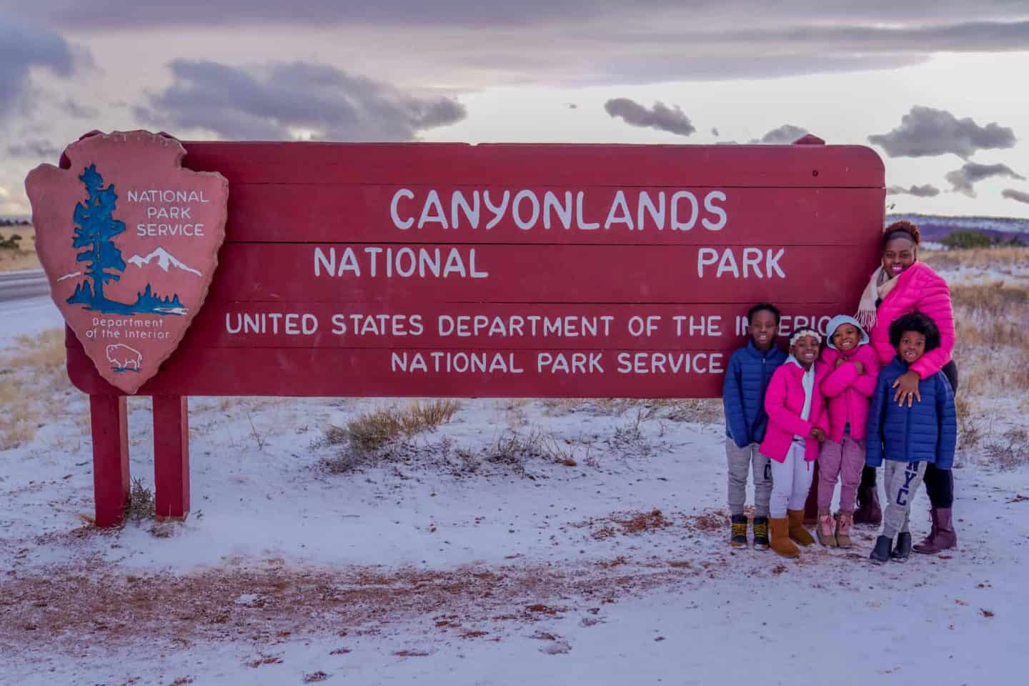 Black Family Travel Utah National Parks Road Trip Southwest Road Trip Black Family Travel Black Kids Travel Canyonlands National Park With Kids 3