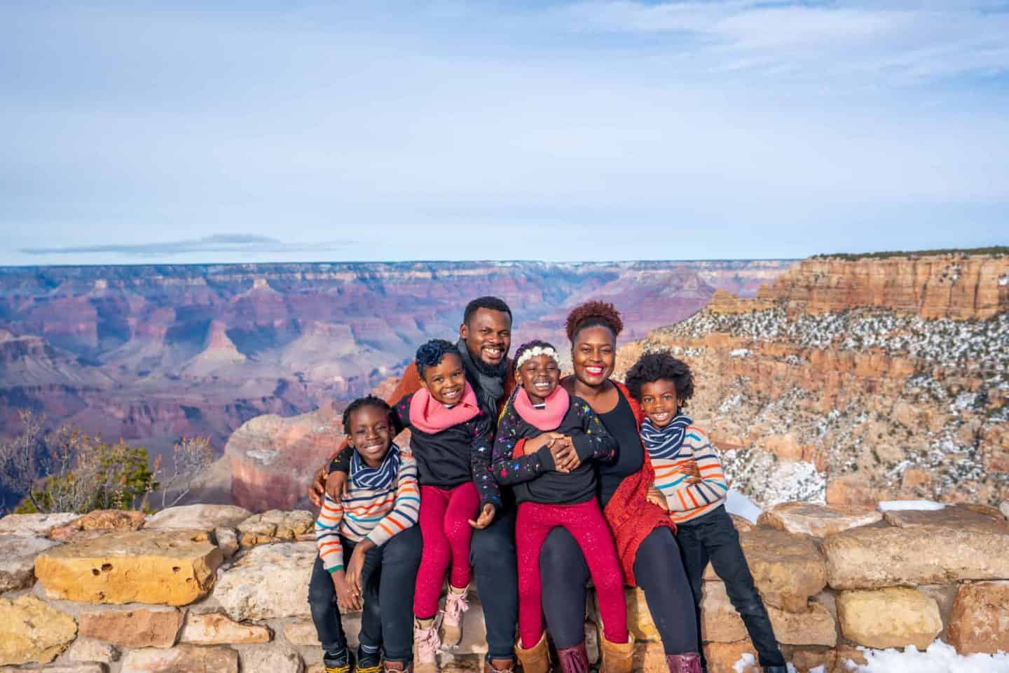 Black Family Travel Utah National Parks Road Trip Southwest Road Trip Black Family Travel Black Kids Travel The Grand Canyon With Kids 21