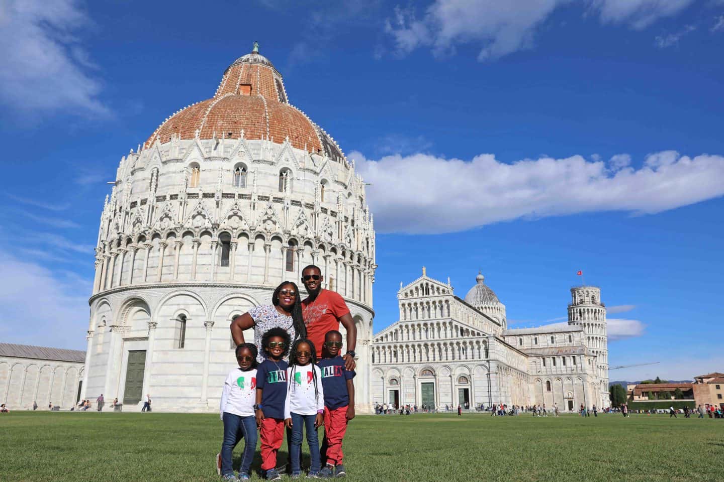Black family Italy travel