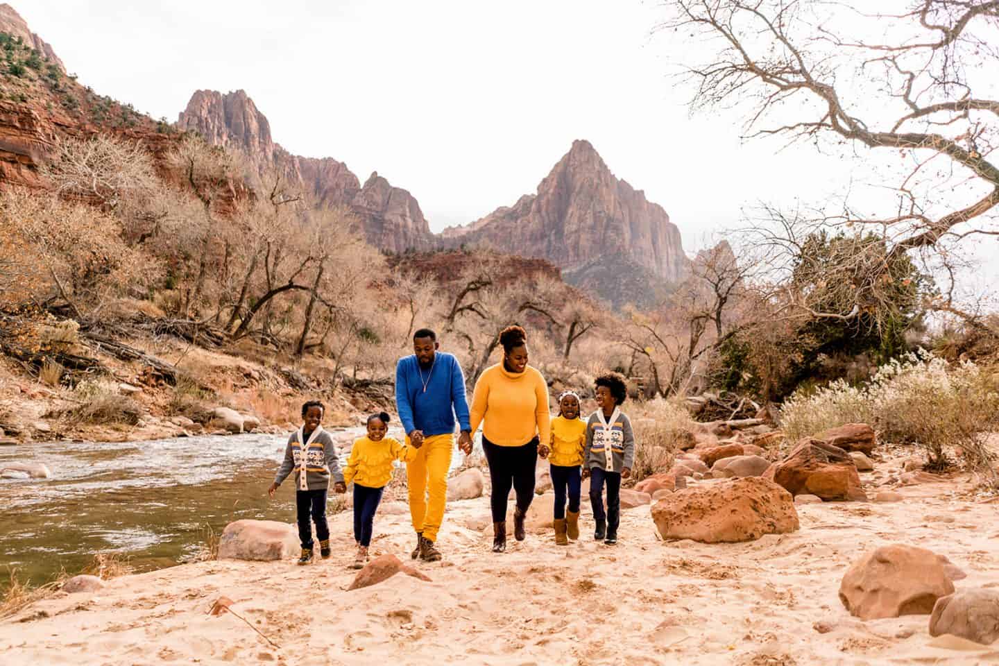 Black Family Travel Zion National Park Black Kids Do Travel Black Family Travel 19
