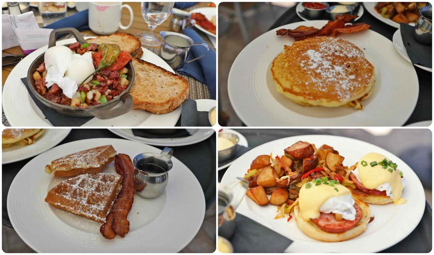 blue ember omni rancho las palmas breakfast and brunch dishes