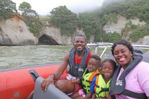 Black Family Travel cathedral cove cruises 2