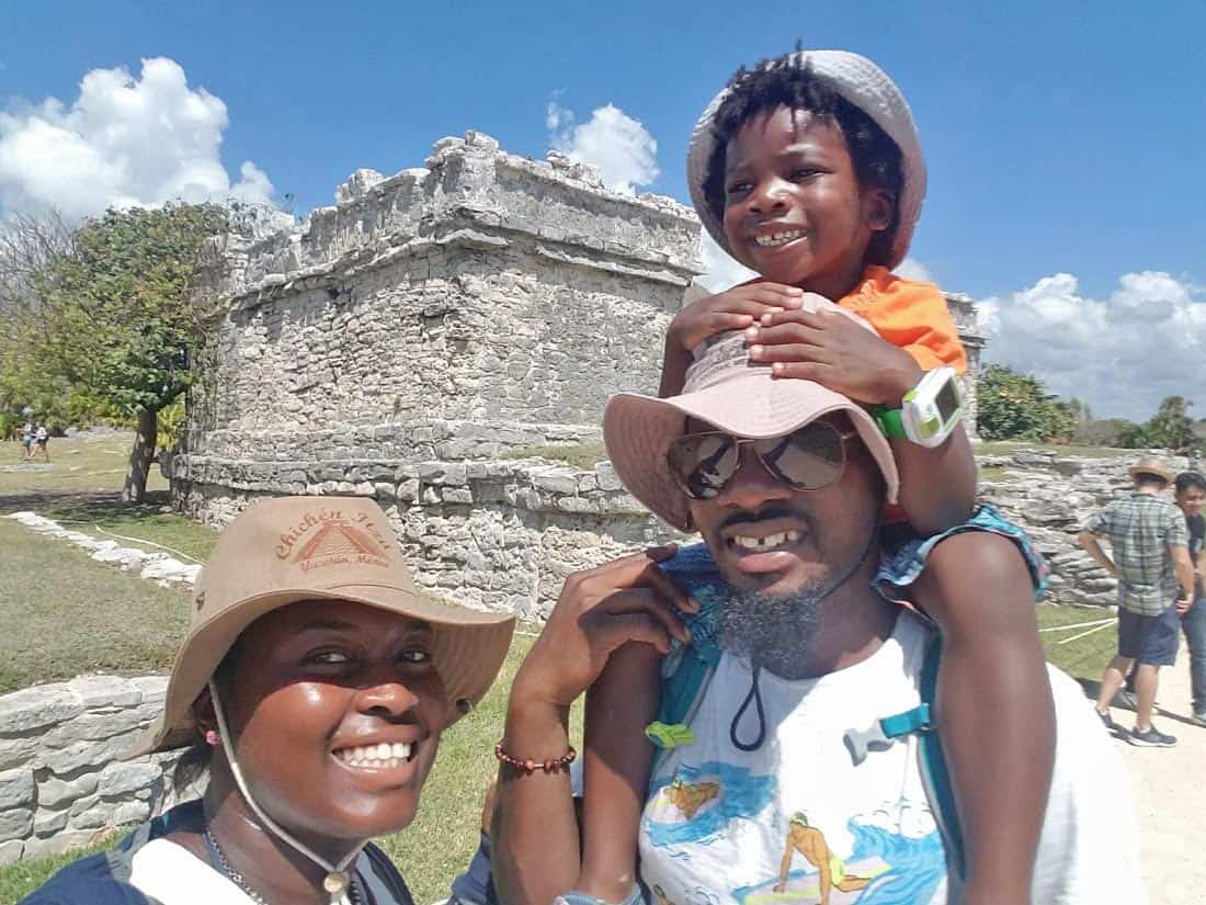 Black Family Travel coba ruins