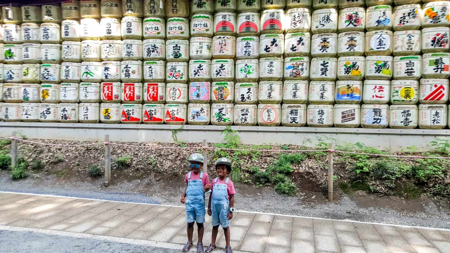 Black kids in Tokyo Japan