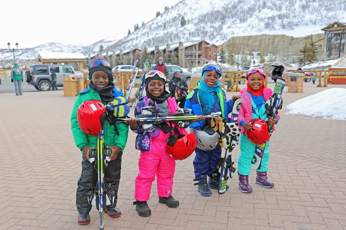 Black Family Travel deer valley ski resort utah black kids ski