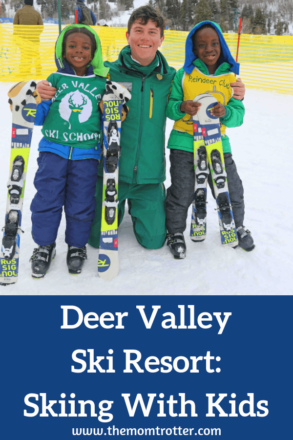 Deer Valley Ski Resort with kids