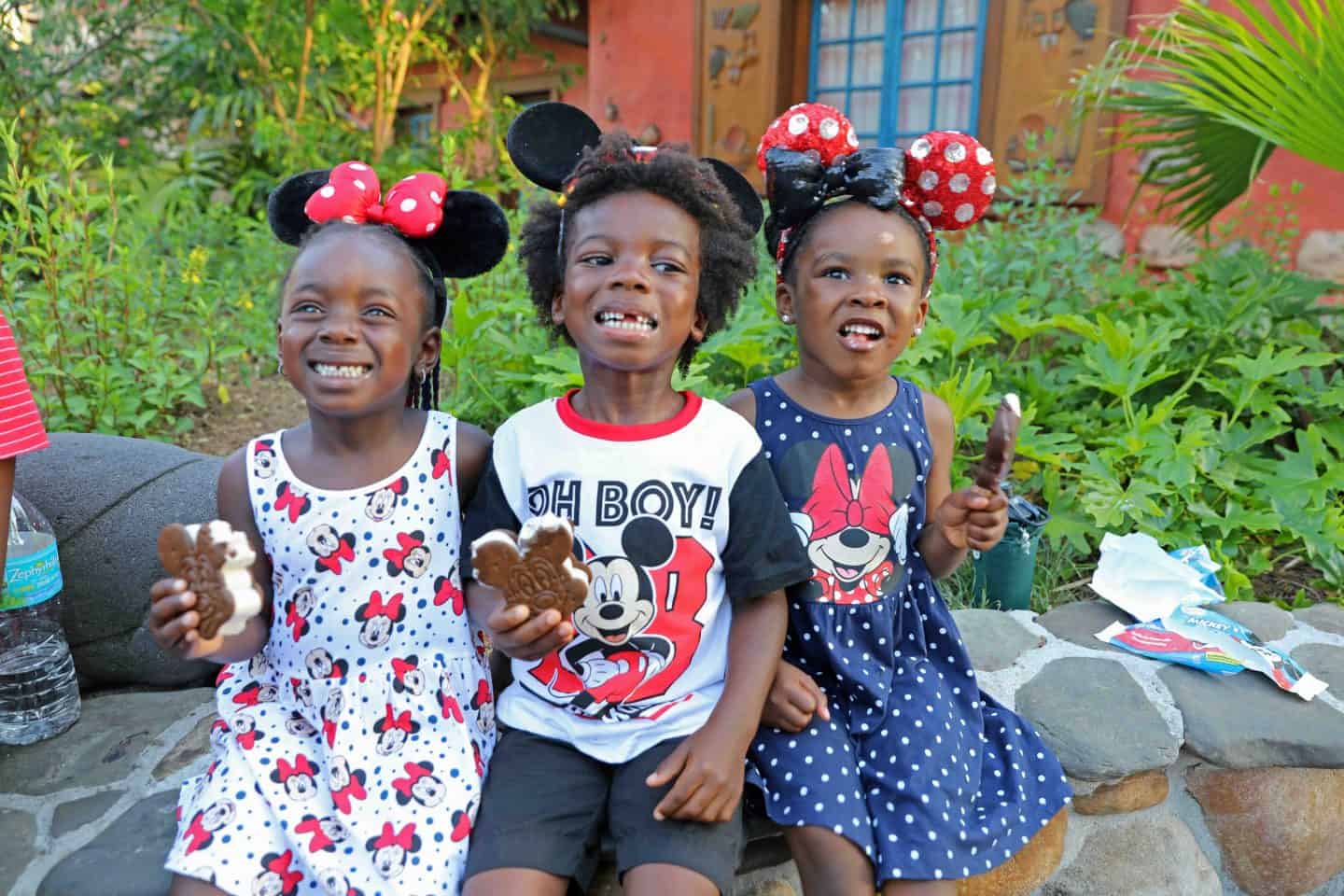 Black Family Travel disney world animal kingdom with kids