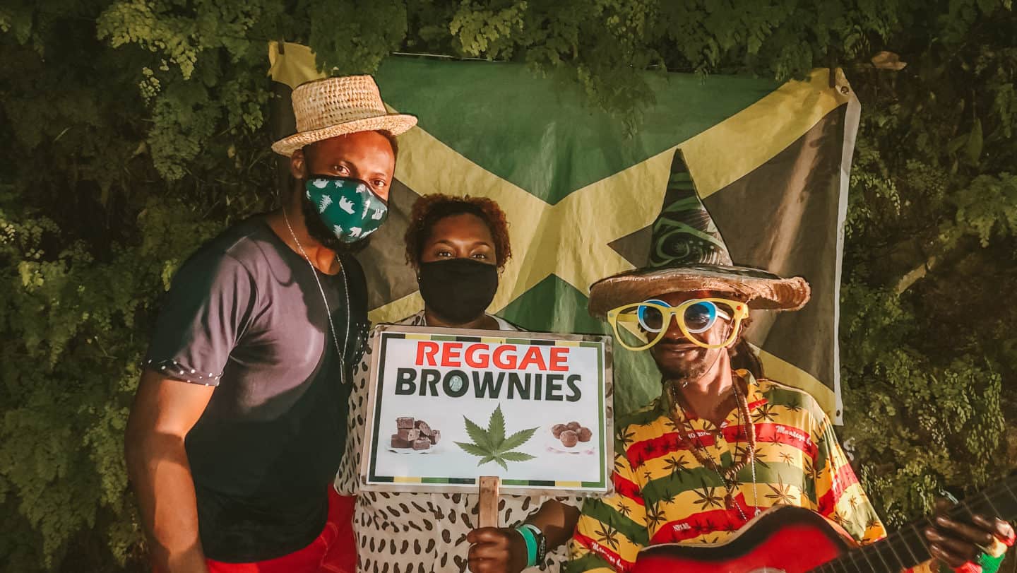 Reggae Brownies