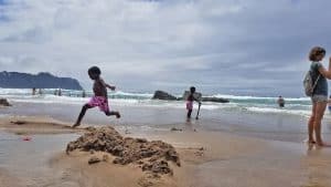 Black Family Travel hot water beach rotorua