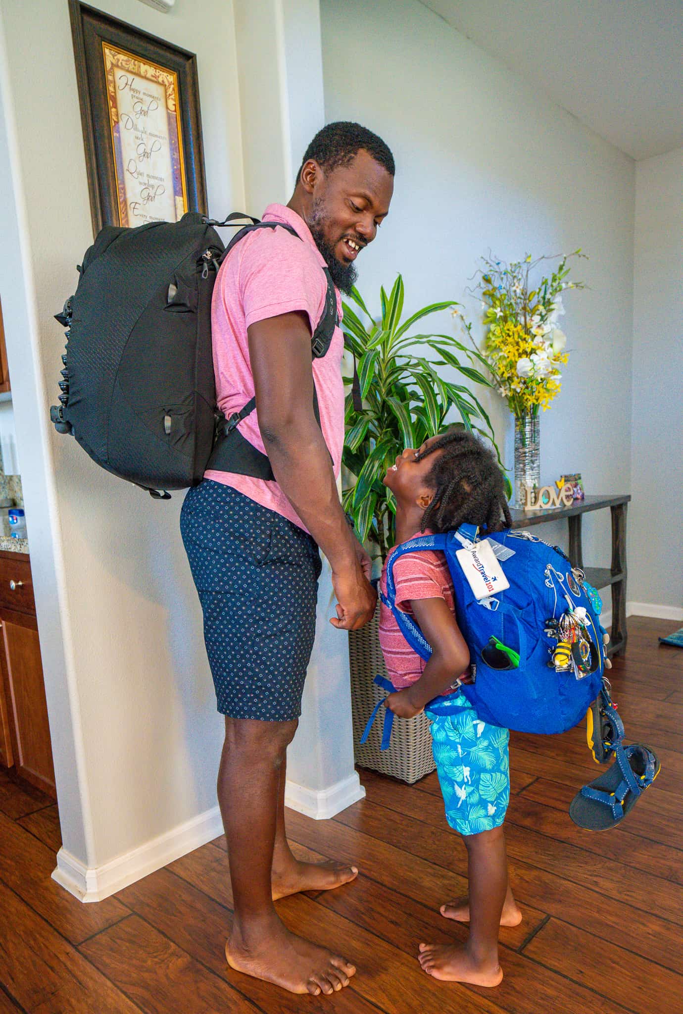 Black Family Travel how to travel with a carry on or personal item 4