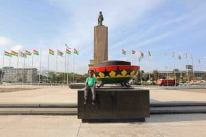 Black Family Travel monument of liberation
