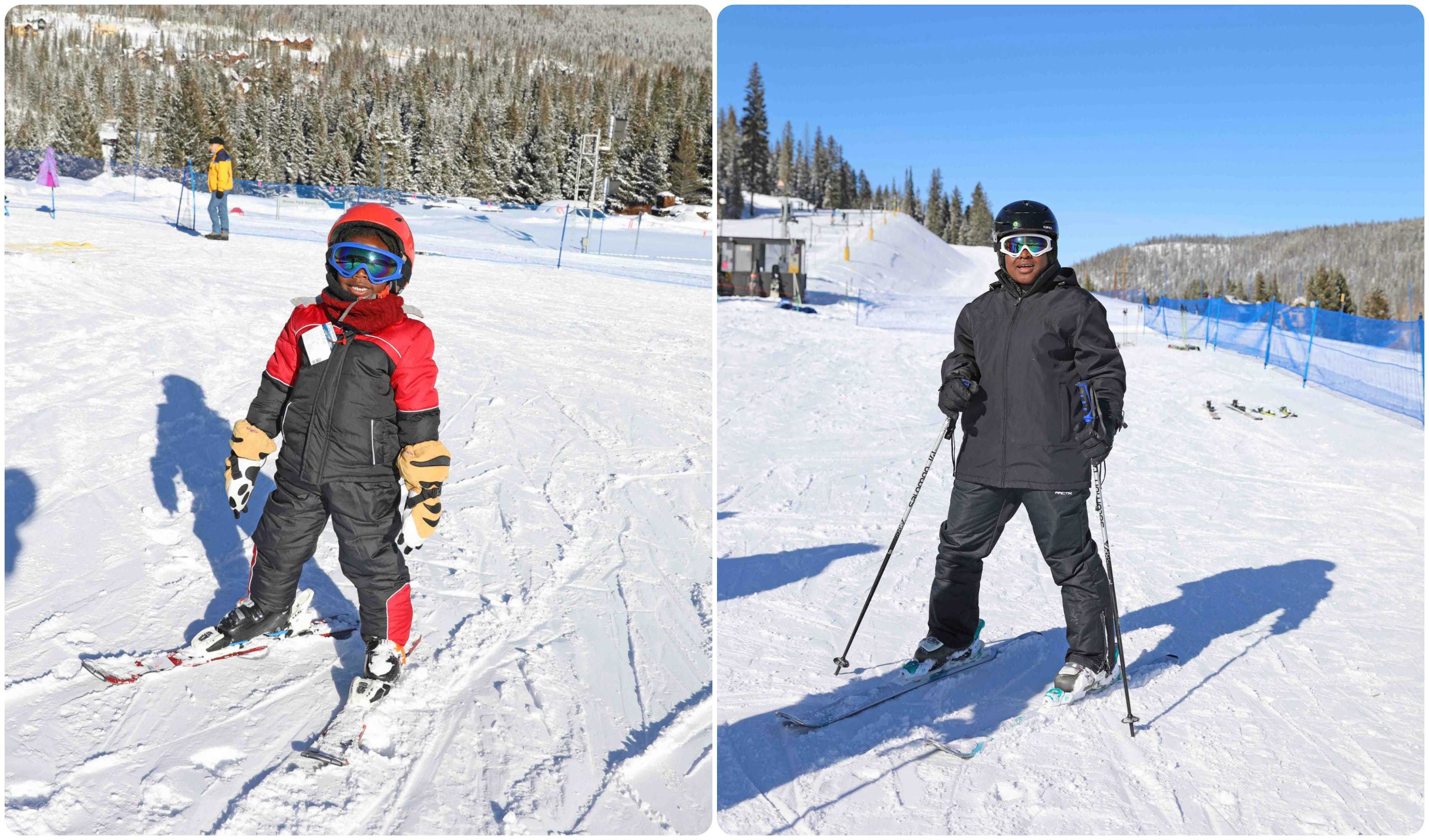 Black Family Travel ski school 2