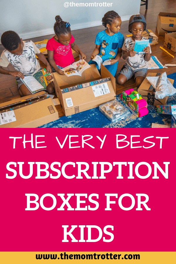 Black Family Travel the best subcription boxes for kids