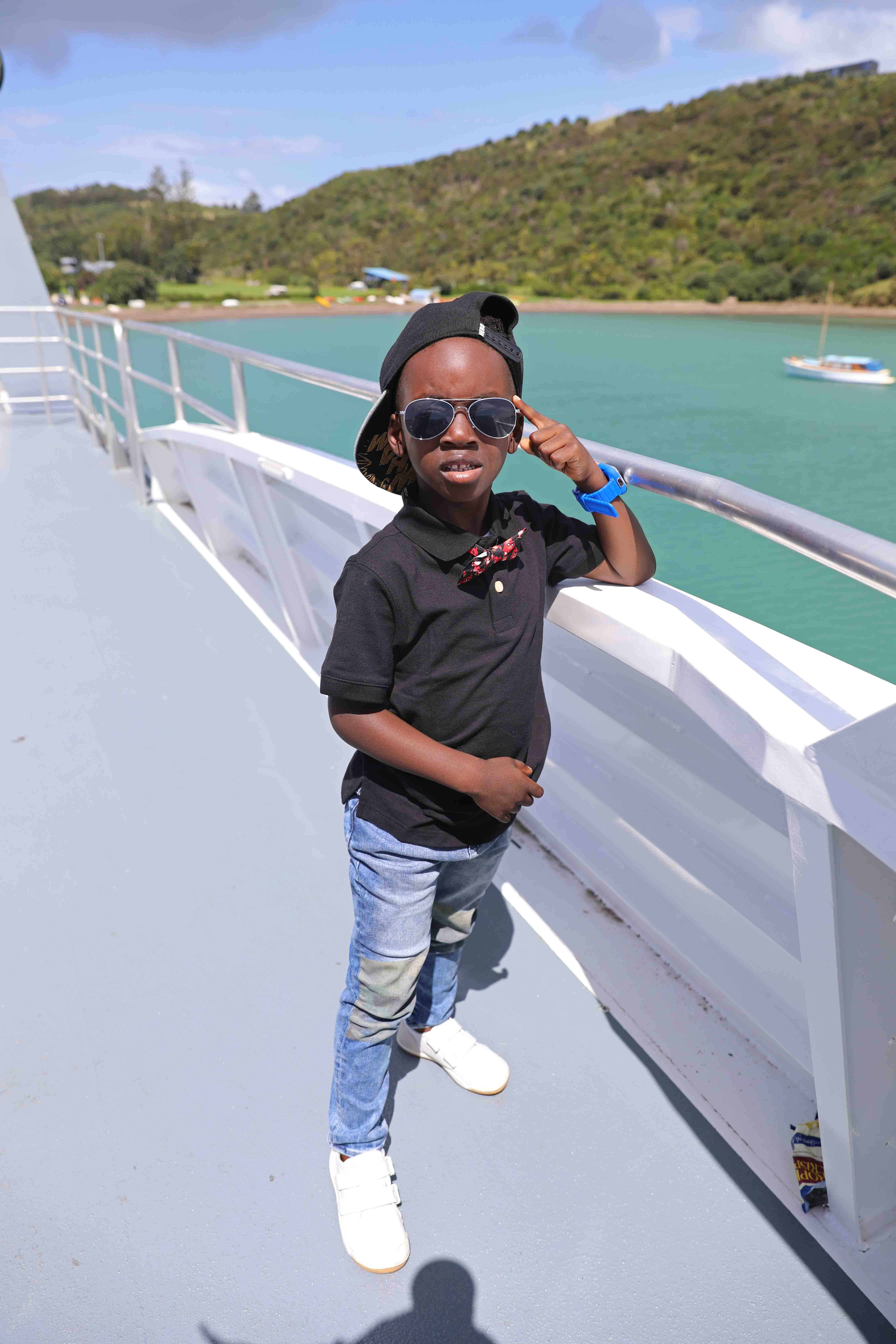 Black Family Travel waiheke ferry 3